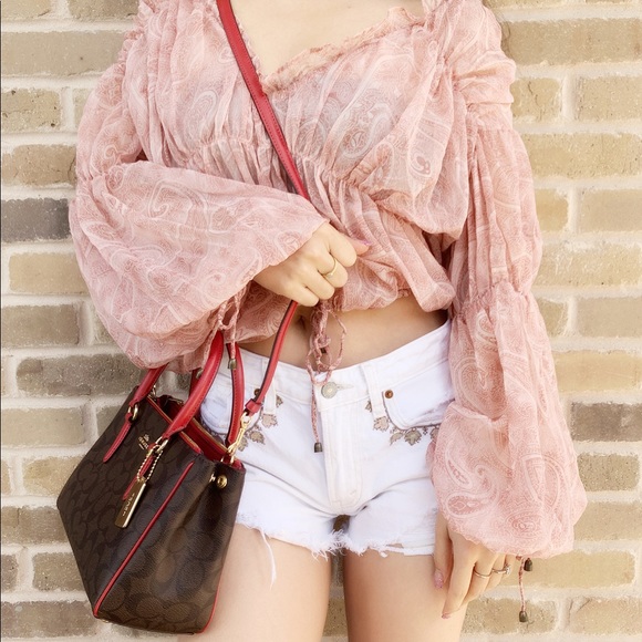 ‼️SALE‼️Coach satchel Bag Crossbody - Picture 2 of 8